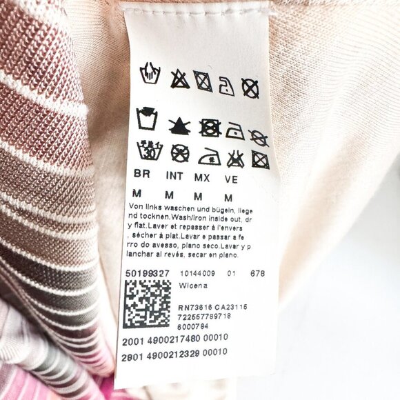 Hugo Boss Orange Multi Color Knit Halter Neck  Dress M - Picture 8 of 10